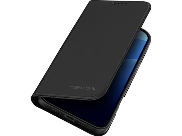 nevox 2372, Folio, Apple, iPhone 16 Pro, 16 cm (6.3"), Svart