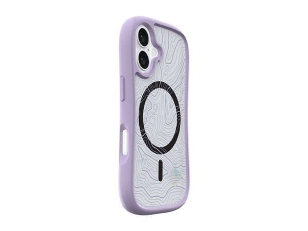 LAUT Pop Adventure, Etui, Apple, iPhone 16 Plus, 17 cm (6.7"), Gjennomsiktig, Fiolett