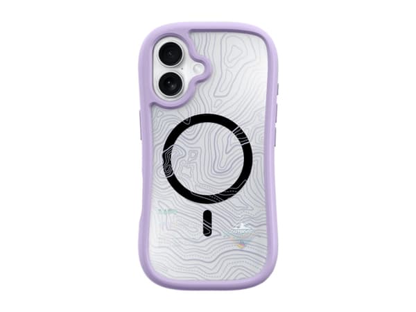 LAUT Pop Adventure, Etui, Apple, iPhone 16 Plus, 17 cm (6.7"), Gjennomsiktig, Fiolett