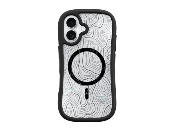 LAUT POP ADVENTURE case for iPhone 16 Series, Cover, Apple, iPhone 16 Plus, 17 cm (6.7"), Transparent, Black