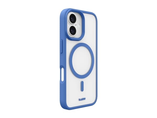 LAUT Huex Protect, Omslag, Apple, iPhone 16, 15,5 cm (6.1"), Blå, Translucent