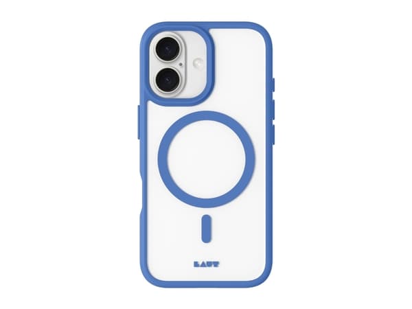 LAUT Huex Protect, Omslag, Apple, iPhone 16, 15,5 cm (6.1"), Blå, Translucent