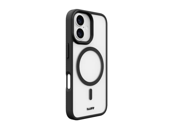 LAUT Huex Protect, Omslag, Apple, iPhone 16 Plus, 17 cm (6.7"), Translucent, Svart
