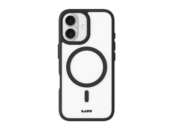 LAUT Huex Protect, Omslag, Apple, iPhone 16 Plus, 17 cm (6.7"), Translucent, Svart