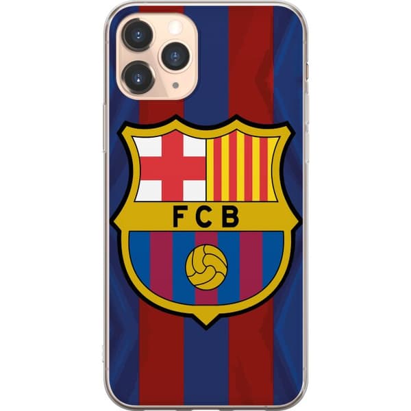 Apple iPhone 11 Pro Gennemsigtig cover FCB Barcelona