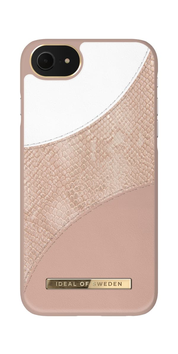 IDeal of Sweden Atelier Case iPhone SE/8/7/6/6S - Blush Pink Snake