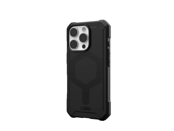 Urban Armor Gear Essential Armor, Deksel, Apple, iPhone 16 Pro, 16 cm (6,3"), Sort