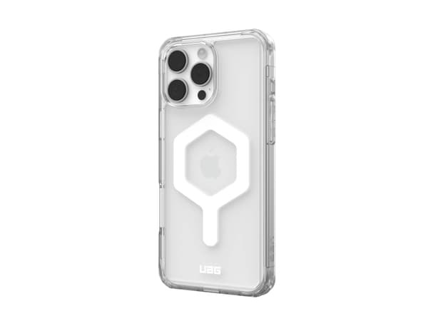 Urban Armor Gear Plyo, Suojus, Apple, iPhone 16 Pro Max, 17,5 cm (6.9"), läpinäkyvä, Hvid