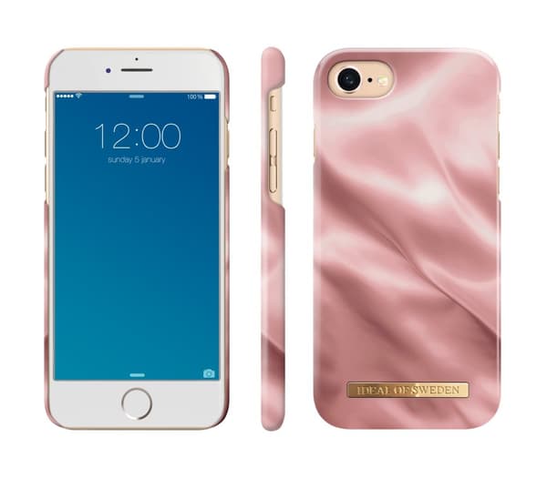 IDeal of Sweden Atelier Case iPhone SE/8/7/6/6S - Blush Pink Snake