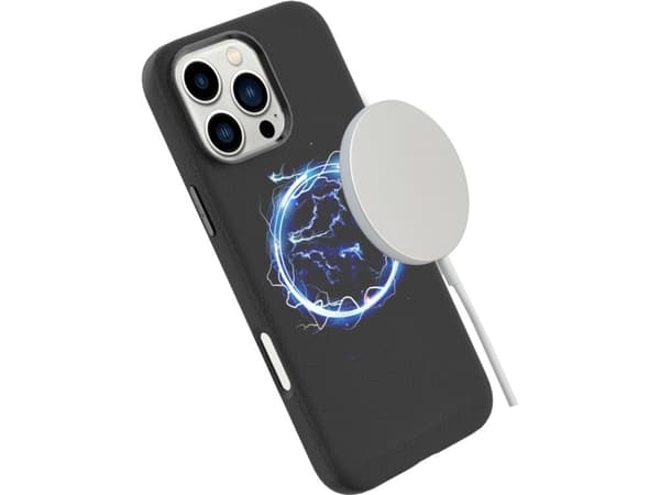 eSTUFF ES67160021, Cover, Apple, iPhone 16, 15.5 cm (6.1"), Black