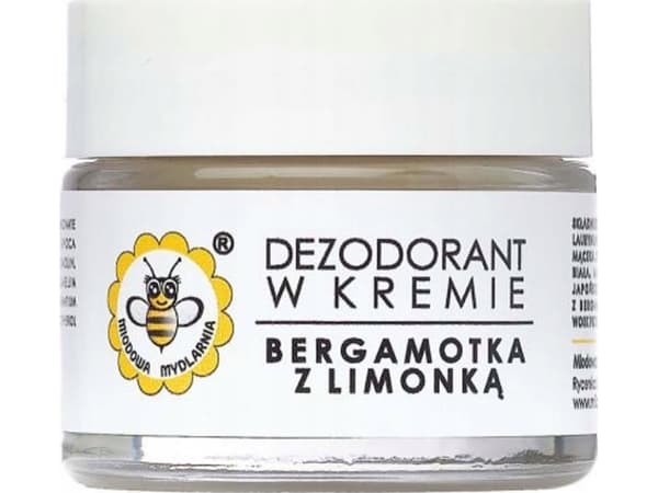 Alkotest MIODOWA MYDLARNIA_ Deodorant i Cremea Bergamott med citron 55g