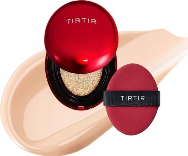 Alkotest TIRTIR_Mask Fit Red Cushion langvarig ansiktsfoundation i en pute 17C Porselen 4,5g