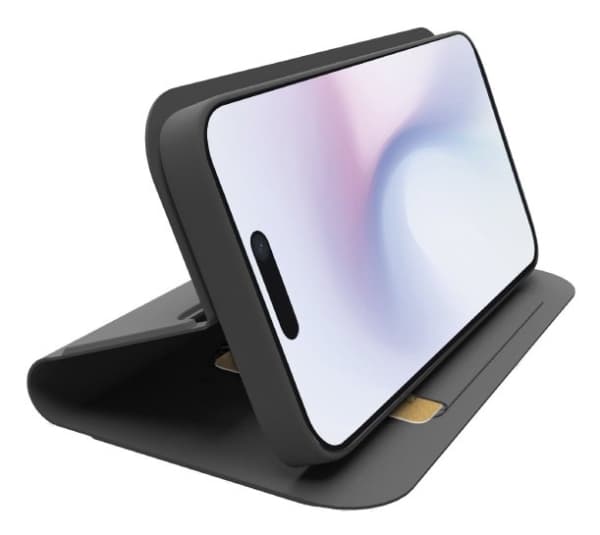 SBS lommebokstativ iPhone 16 Pro Max svart