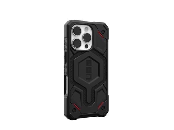 Urban Armor Gear Monarch Pro kevlar, Omslag, Apple, iPhone 16 Pro, 16 cm (6.3"), Svart
