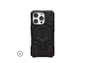 Miniatyrbild 1 av 5: Urban Armor Gear Monarch Pro kevlar, Omslag, Apple, iPhone 16 Pro, 16 cm (6.3"), Svart