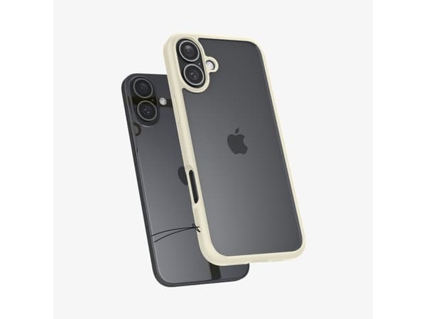 Spigen Ultra Hybrid, Etui, Apple, iPhone 16 Plus, 17 cm (6.7"), Beige