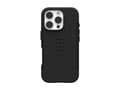Miniatyrbild 1 av 5: UAG Civilian Series - Baksidesskydd för mobiltelefon - robust - MagSafe-kompatibilitet - svart - för Apple iPhone 16 Pro