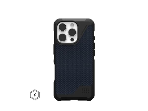 Urban Armor Gear Metropolis LT, Omslag, Apple, iPhone 16 Pro, 16 cm (6.3"), Blå