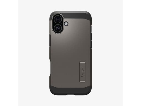 Spigen Tough Armor AI (MagFit), Omslag, Apple, iPhone 16 Plus, 17 cm (6.7"), Grå