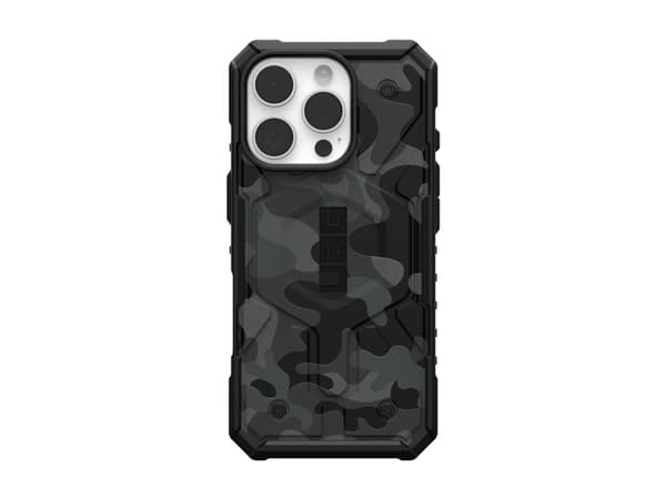 UAG Pathfinder SE Series - Baksidesskydd för mobiltelefon - robust - MagSafe-kompatibilitet - termoplastisk polyuretan (TPU) - svart midnatt-camo - f