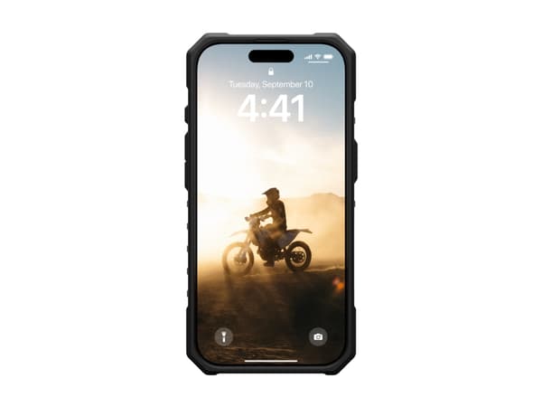 UAG Pathfinder SE Series - Baksidesskydd för mobiltelefon - robust - MagSafe-kompatibilitet - termoplastisk polyuretan (TPU) - svart midnatt-camo - f