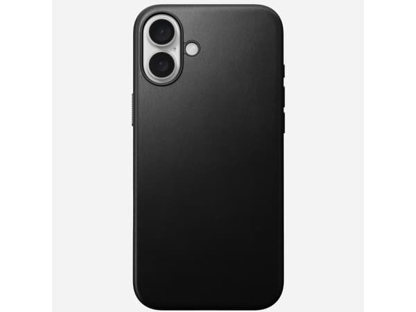 Nomad Modern Leather Case Musta-, Apple