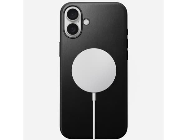 Nomad Modern Leather Case Musta-, Apple