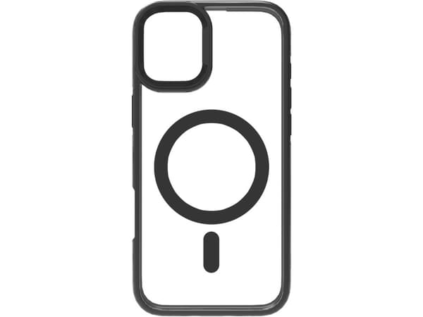eSTUFF ES67141101, Cover, Apple, iPhone 16 Plus, 17 cm (6.7"), Transparent, Black