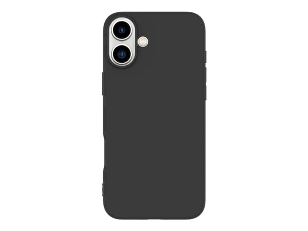 eSTUFF ES67101051-BULK, Cover, Apple, iPhone 16 Plus, 17 cm (6.7"), Black