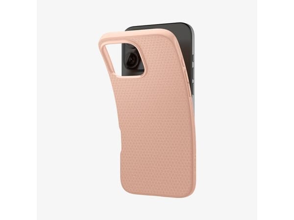 Spigen Liquid Air, Omslag, Apple, iPhone 16 Pro, 16 cm (6.3"), Rosa