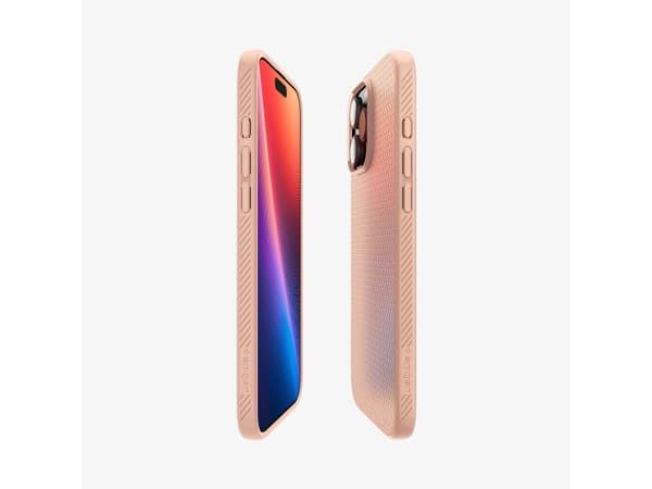 Spigen Liquid Air, Omslag, Apple, iPhone 16 Pro, 16 cm (6.3"), Rosa