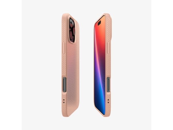 Spigen Liquid Air, Omslag, Apple, iPhone 16 Pro, 16 cm (6.3"), Rosa