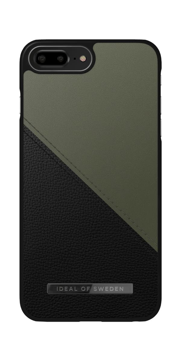 IDeal of Sweden Atelier Case iPhone 8/7/6/6S Plus Onyx Black Khaki