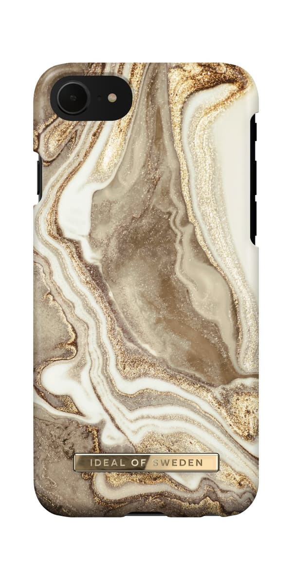 IDeal of Sweden Atelier Case iPhone SE/8/7/6/6S -  Golden Sand Marble