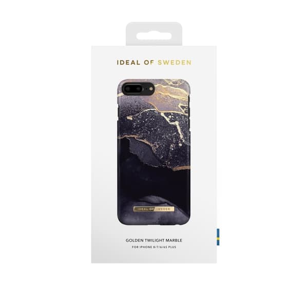 IDeal of Sweden Atelier Case iPhone 8/7/6/6S Plus -  Golden Twiligt Marble