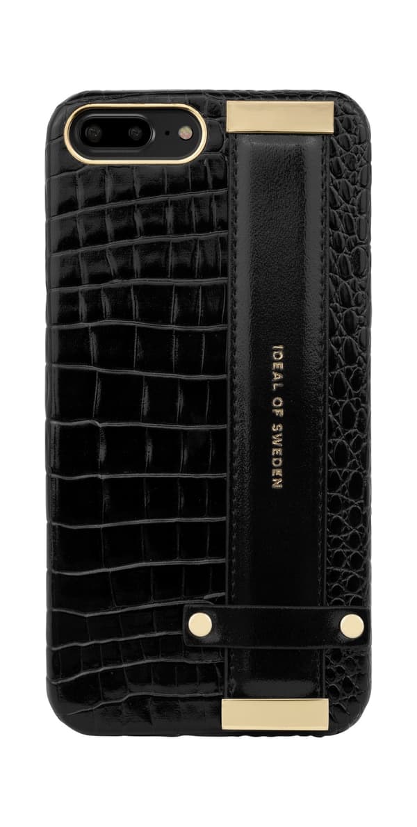 IDeal of Sweden Neo Noir Croco Strap Handle Statement Case för iPhone 6/6S/7/8 Plus