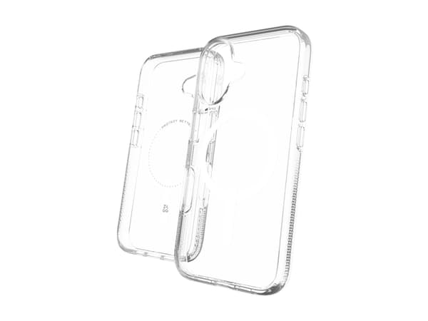 Zagg Crystal Palace Snap - Baksidedeksel for mobiltelefon - MagSafe-samsvar - blank - for Apple iPhone 16