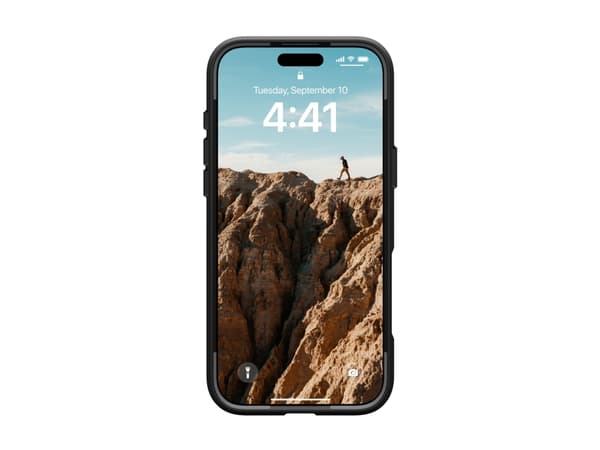 UAG Civilian Series - Baksidesskydd för mobiltelefon - MagSafe-kompatibilitet - svart - för Apple iPhone 16 Pro Max