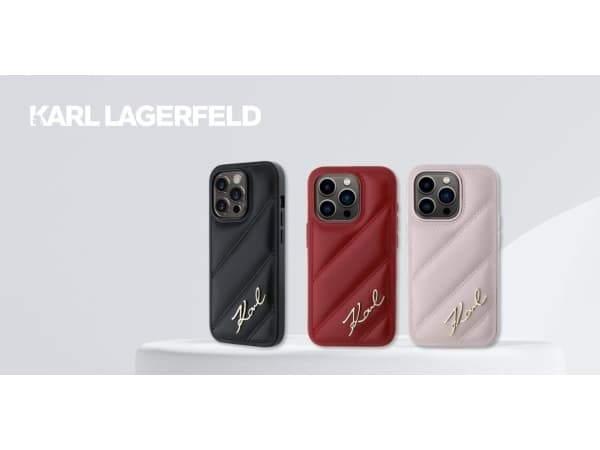 Karl Lagerfeld KLHCP16SPQDSMGP iPhone 16 6.1" vaaleanpunainen/vaaleanpunainen kotelo Tikattu allekirjoitus