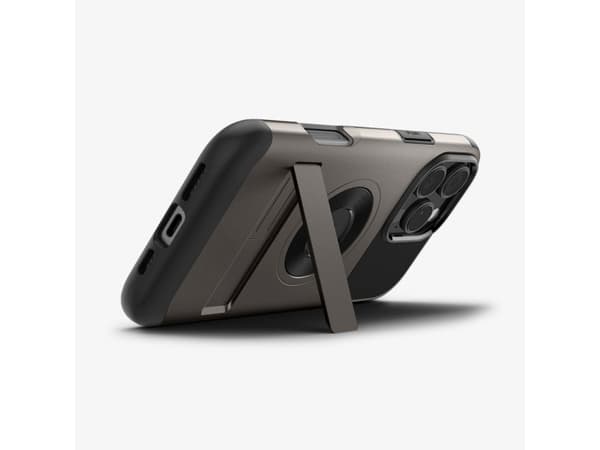 Spigen Slim Armor (MagFit), kansi, Apple, iPhone 16 Pro Max, 17,5 cm (6,9"), harmaa