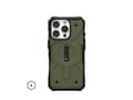 Miniatyrbilde 1 av 5: Urban Armour Gear Pathfinder, deksel, Apple, iPhone 16 Pro, 16 cm (6,3"), Oliven