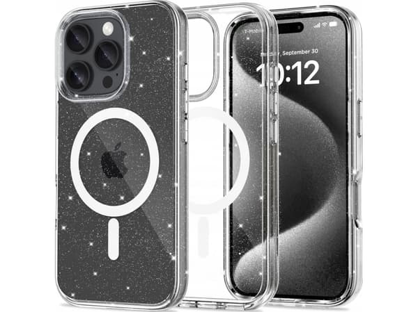 Tech-Protect TECH-PROTECT FLEXAIR HYBRID MAGSAFE IPHONE 16 PRO MAX GLITTER