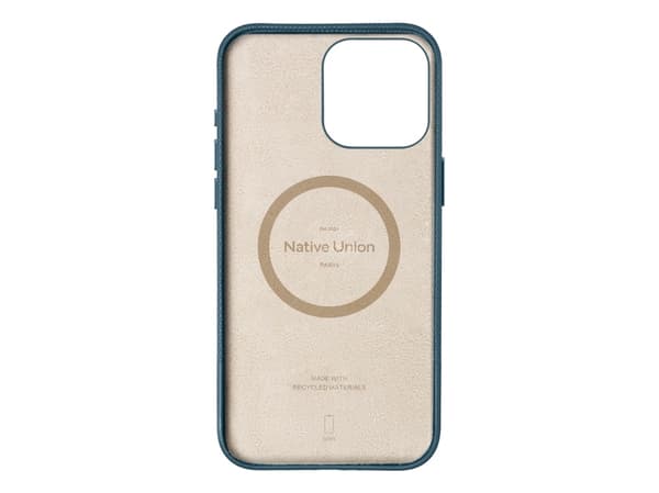 Native Union RECLA-NAV-NP24PM, skal, Apple, iPhone 16 Pro Max, 17,5 cm (6,9"), Marinblå