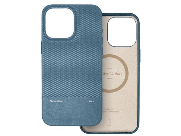 Native Union RECLA-NAV-NP24PM, skal, Apple, iPhone 16 Pro Max, 17,5 cm (6,9"), Marinblå