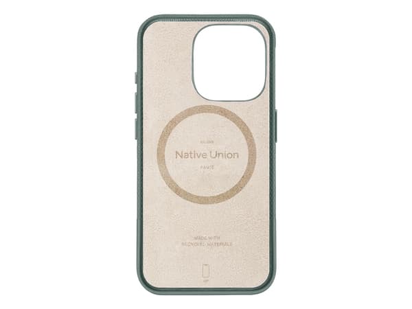 Native Union RECLA-GRN-NP24P, Omslag, Apple, iPhone 16 Pro, 16 cm (6.3"), Grön