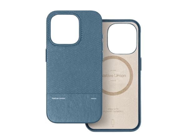 Native Union RECLA-NAV-NP24, kansi, Apple, iPhone 16, 15,5 cm (6,1"), tummansininen