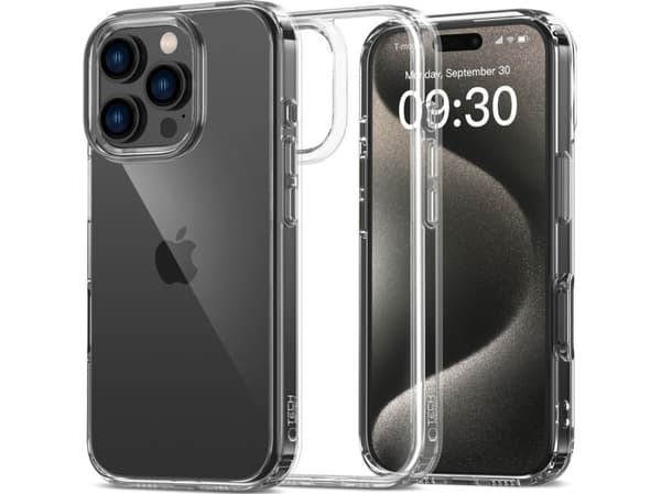 Tech-Protect TECH-PROTECT FLEXAIR HYBRID IPHONE 16 PRO MAX CLEAR