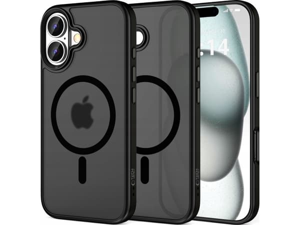 Tech-Protect TECH-PROTECT MAGMAT MAGSAFE IPHONE 16 PLUS MATTE BLACK