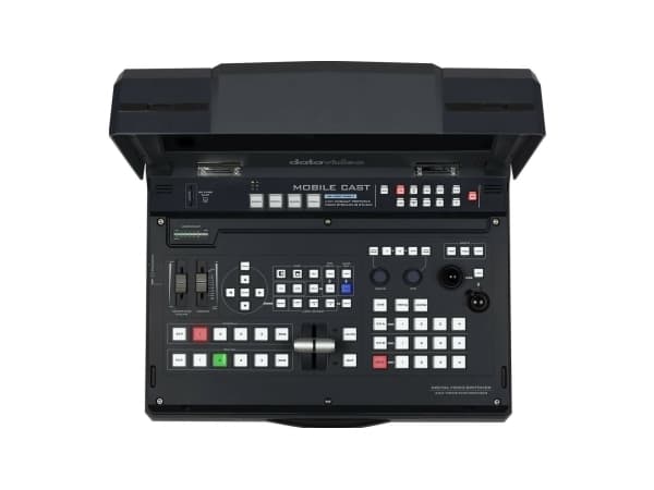 DataVideo HS-1600T MARK II, 2 kanaler, 384 Kbit/s, AAC-LC, AVC, H.264, MP4, Stereo headphone, Sort