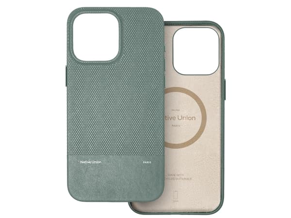 Native Union (Re)Classic Case for iPhone 16 Pro Max, Cover, Apple, iPhone 16 Pro Max, 17.5 cm (6.9"), Green